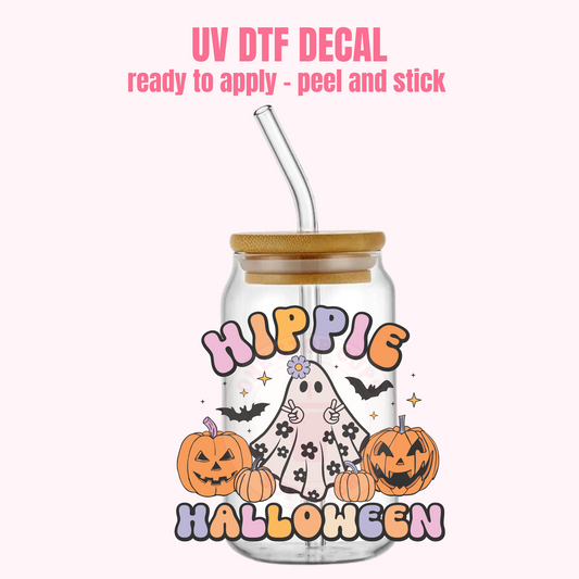 UV DTF DECAL Hippie Halloween #215