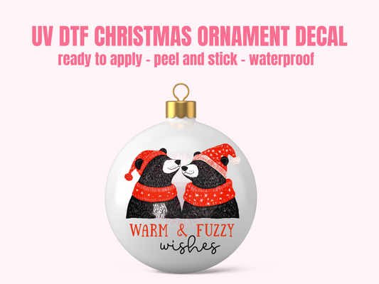 UV DTF CHRISTMAS ORNAMENT #42