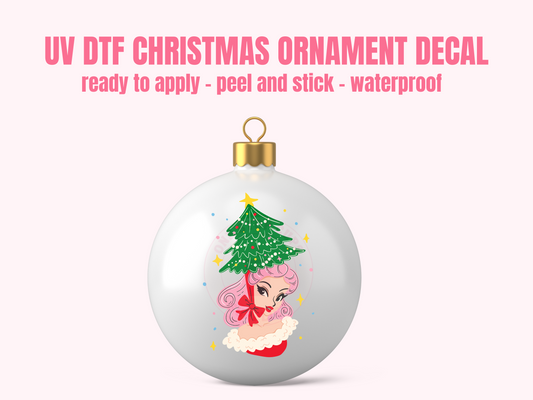 UV DTF CHRISTMAS ORNAMENT #91