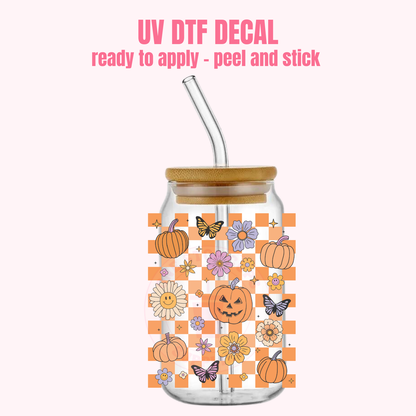 UV DTF DECAL Pumpkin Parade #220