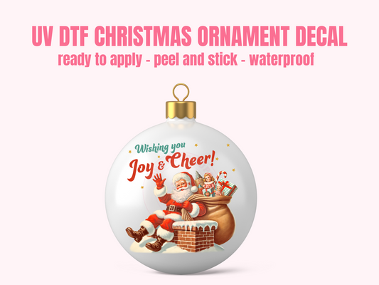 UV DTF CHRISTMAS ORNAMENT #43