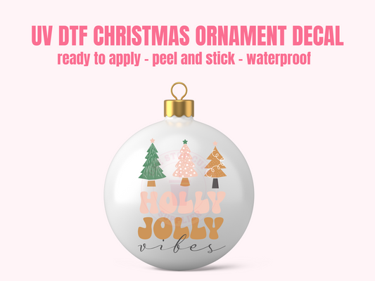 UV DTF CHRISTMAS ORNAMENT #28