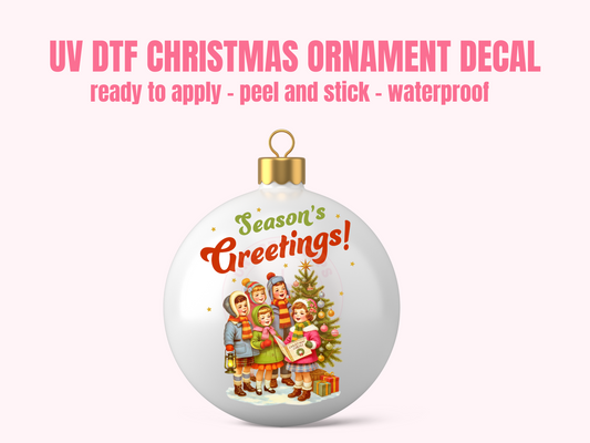 UV DTF CHRISTMAS ORNAMENT #44