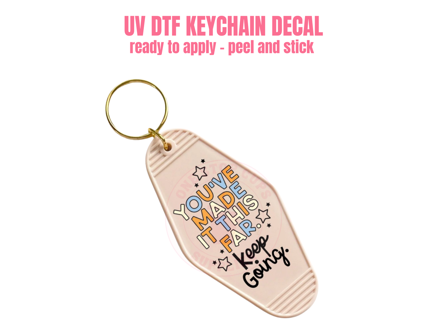 UV DTF KEYCHAIN DECAL