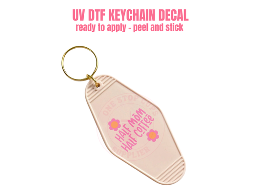 UV DTF KEYCHAIN DECAL