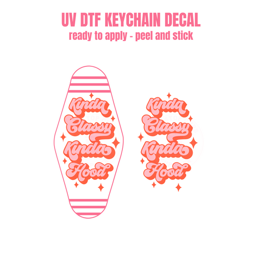 UV DTF Keychain Decal #39
