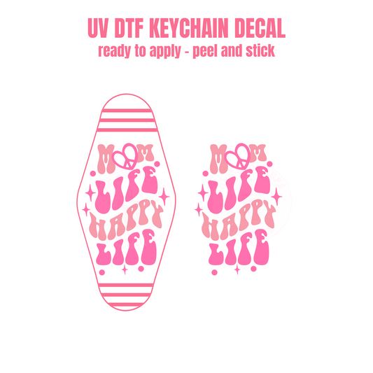 UV DTF Keychain Decal #40