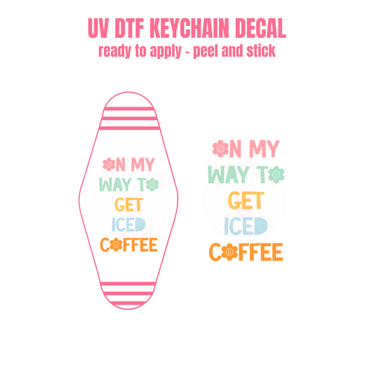 UV DTF Keychain Decal #23