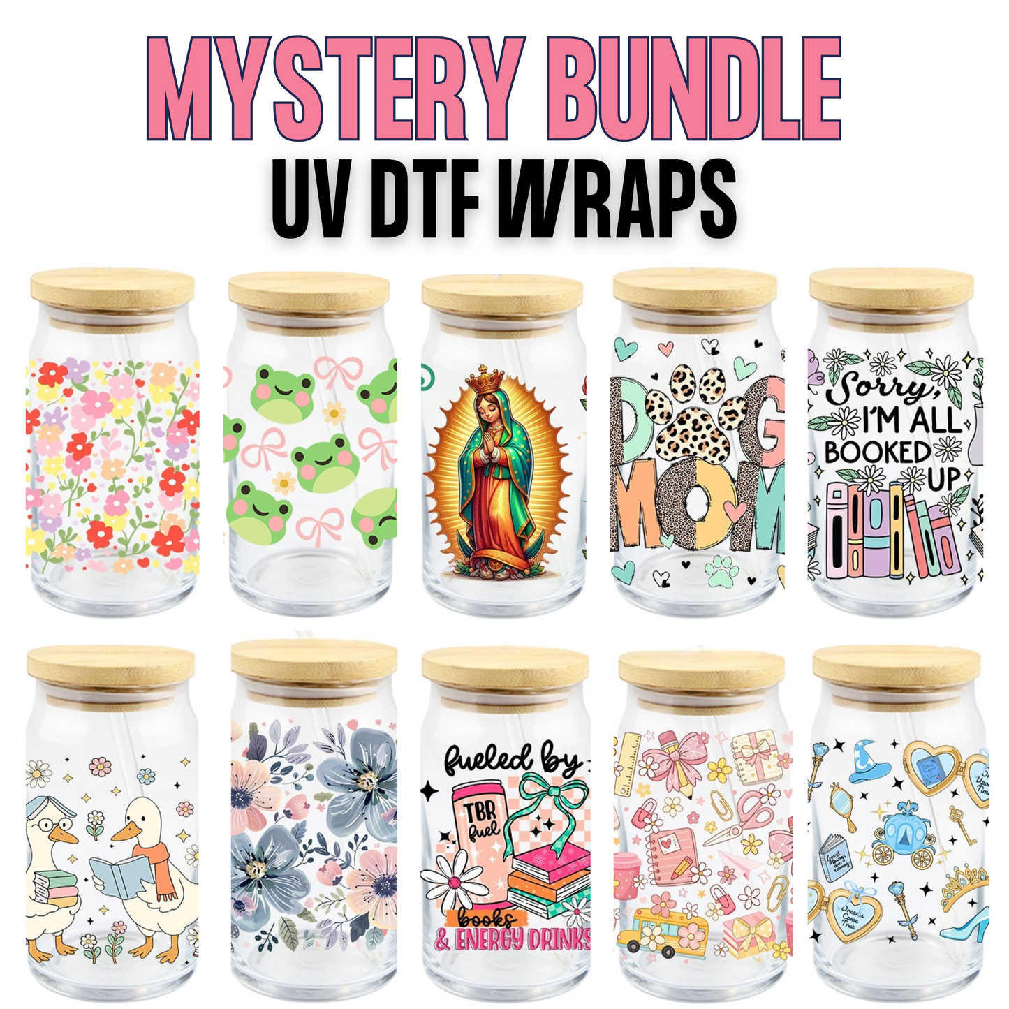 UV DTF WRAP - Mystery Bundle