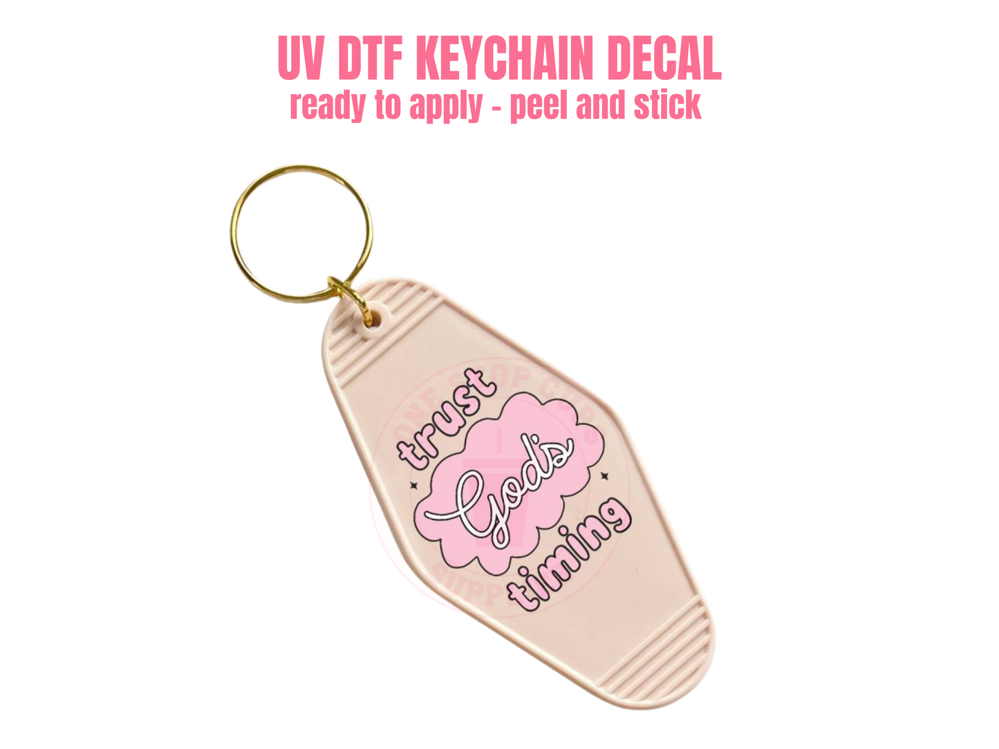 UV DTF KEYCHAIN DECAL