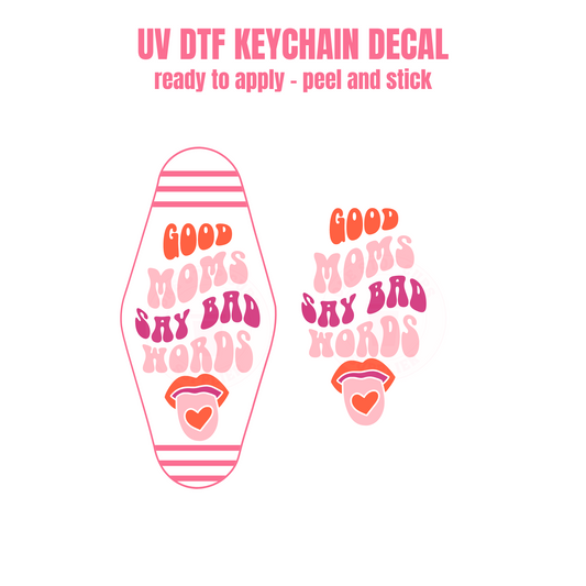 UV DTF Keychain Decal #44