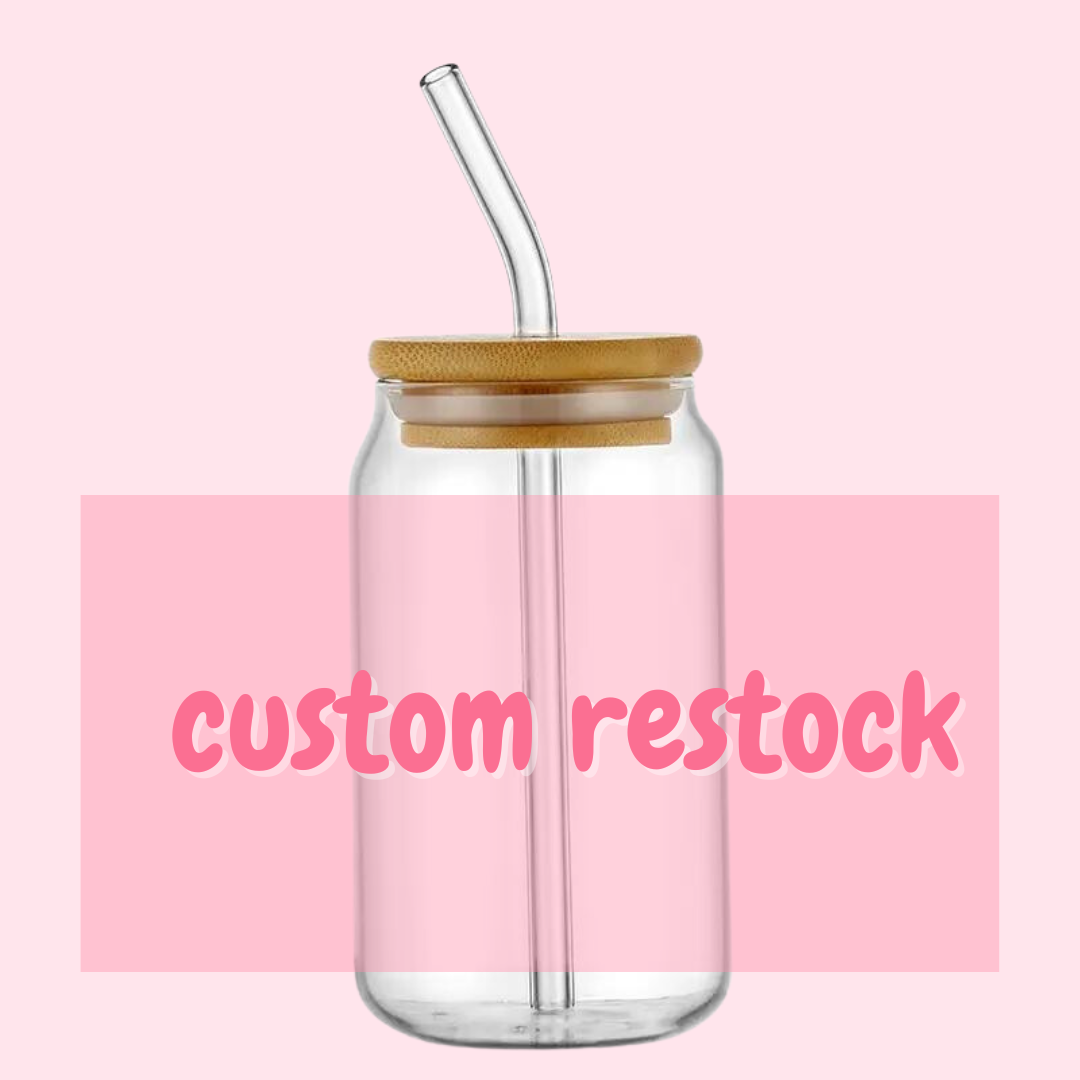 Custom restock of your FAVORITES!