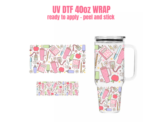 UV DTF CUP WRAP 40oz #06