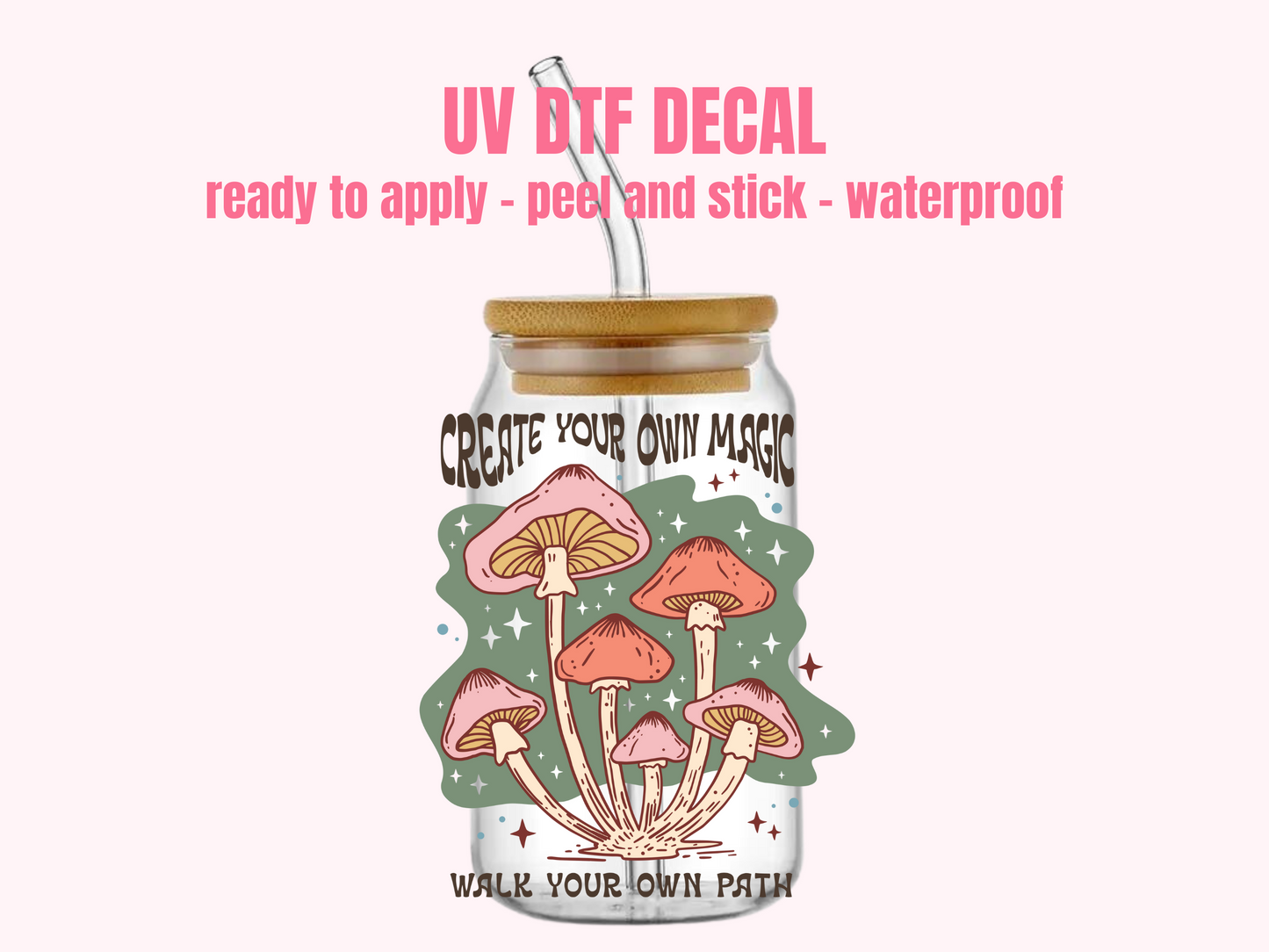 UV DTF DECAL Create your own magic #133