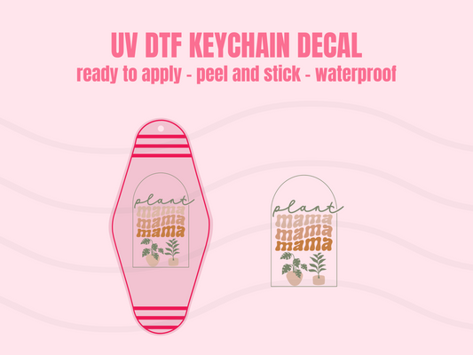 UV DTF Keychain Decal