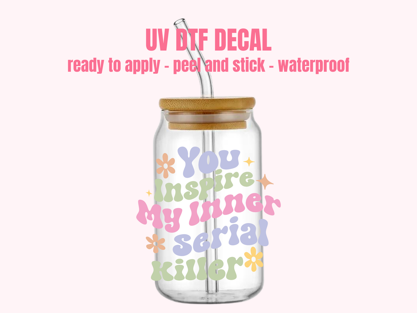 UV DTF DECAL Inner Serial Killer #128