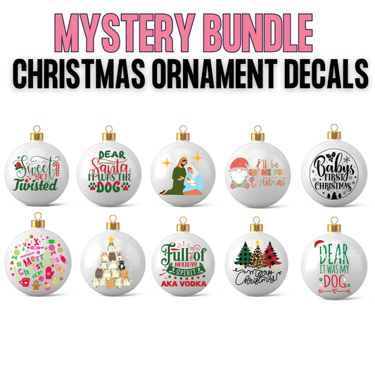 UVDTF CHRISTMAS ORNAMENT - Mystery Bundle