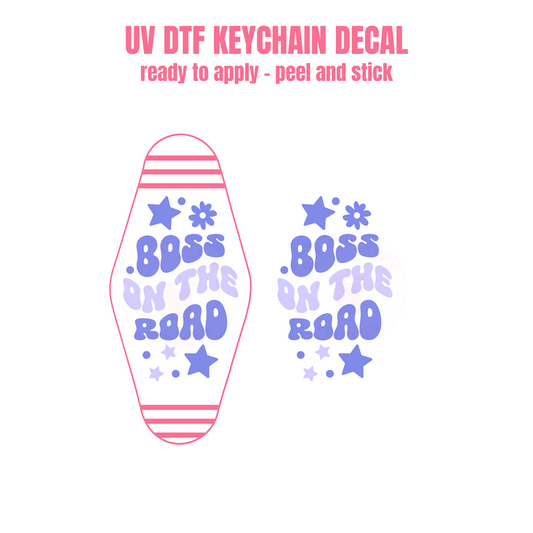 UV DTF Keychain Decal #28