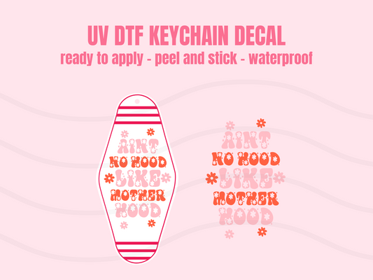 UV DTF Keychain Decal #11