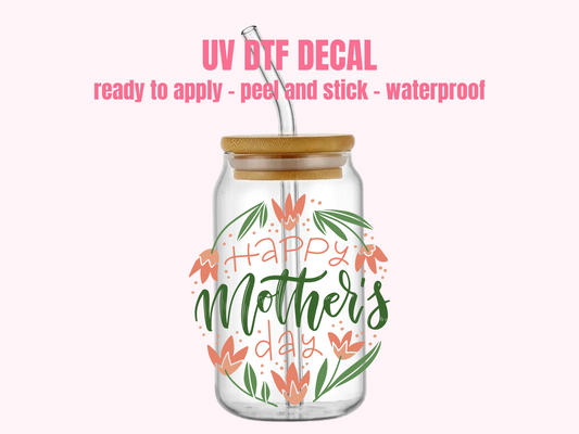 UV DTF DECAL Happy Mother's Day #157