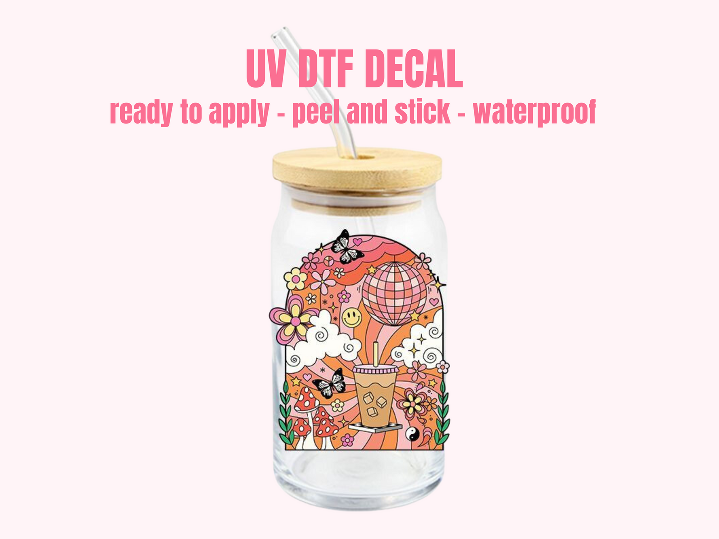 UV DTF DECAL Coffee Life