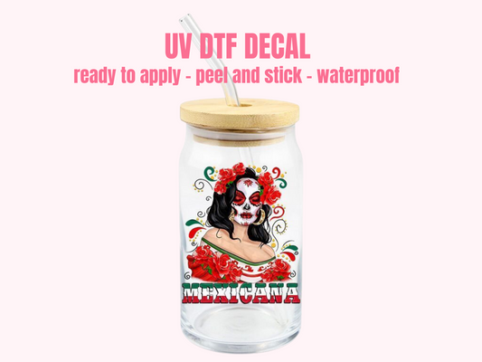 UV DTF DECAL Mexicana