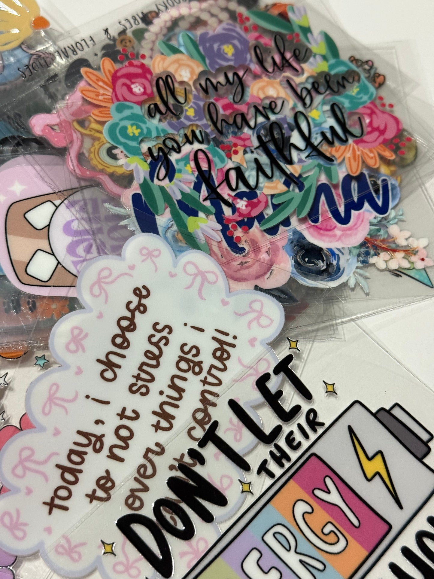 GRAB BAGS - 10 UV DTF DECALS