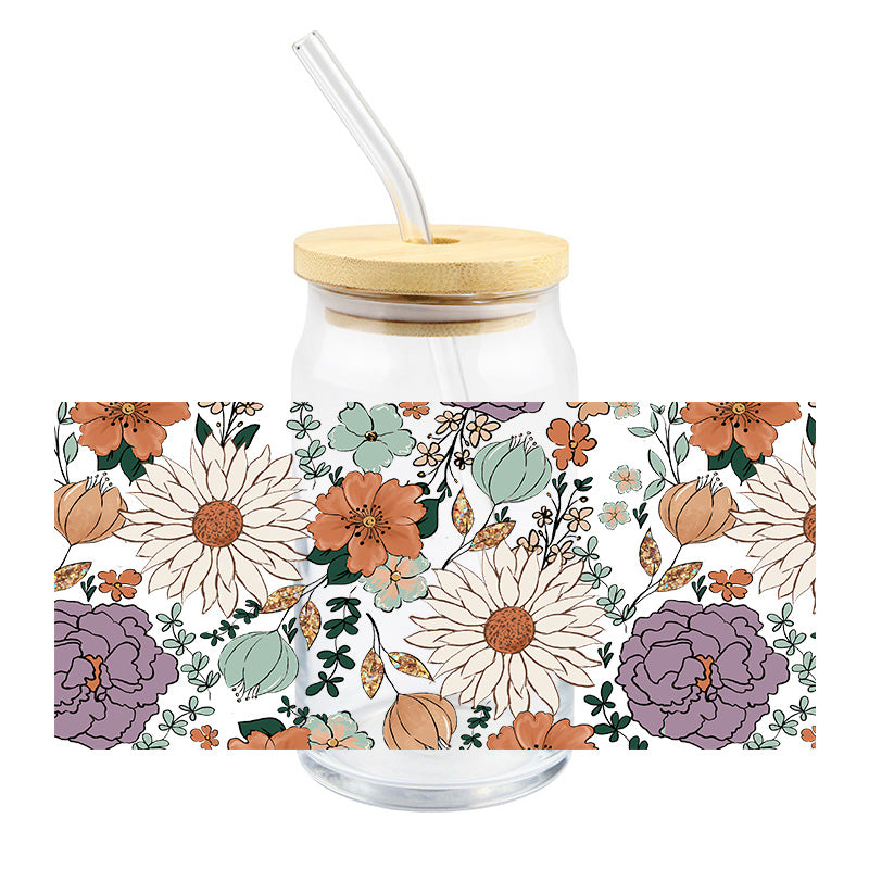 UVDTF CUP WRAP - Flower & Garden  #002