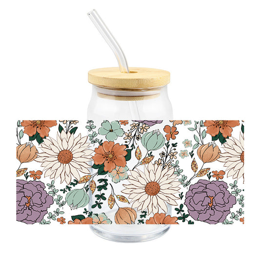 UVDTF CUP WRAP - Flower & Garden  #002