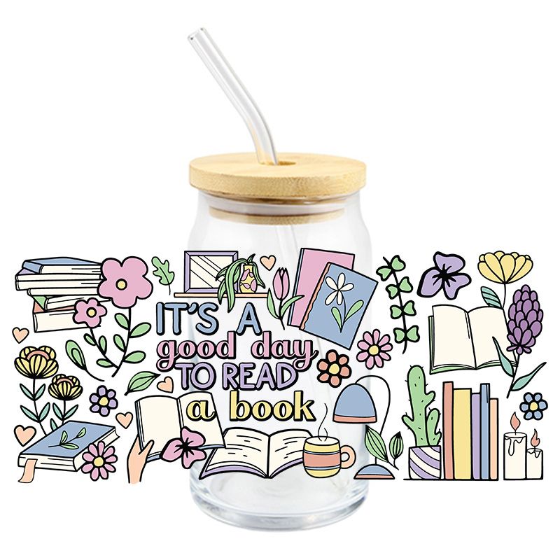 UVDTF CUP WRAP - Books  #009