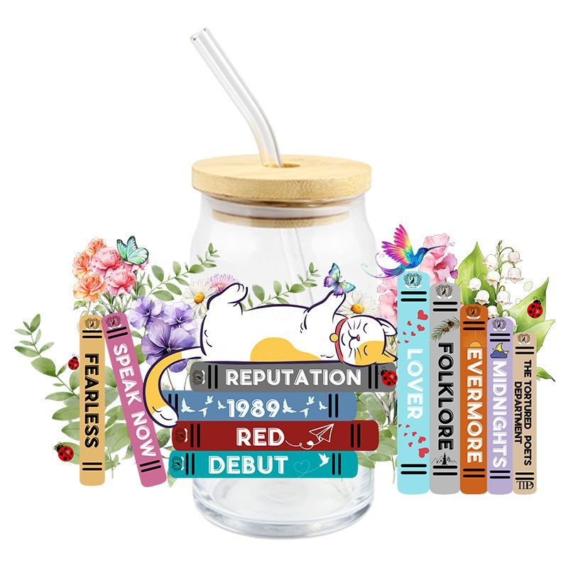 UVDTF CUP WRAP - Books  #024