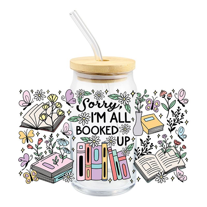 UVDTF CUP WRAP - Books  #008