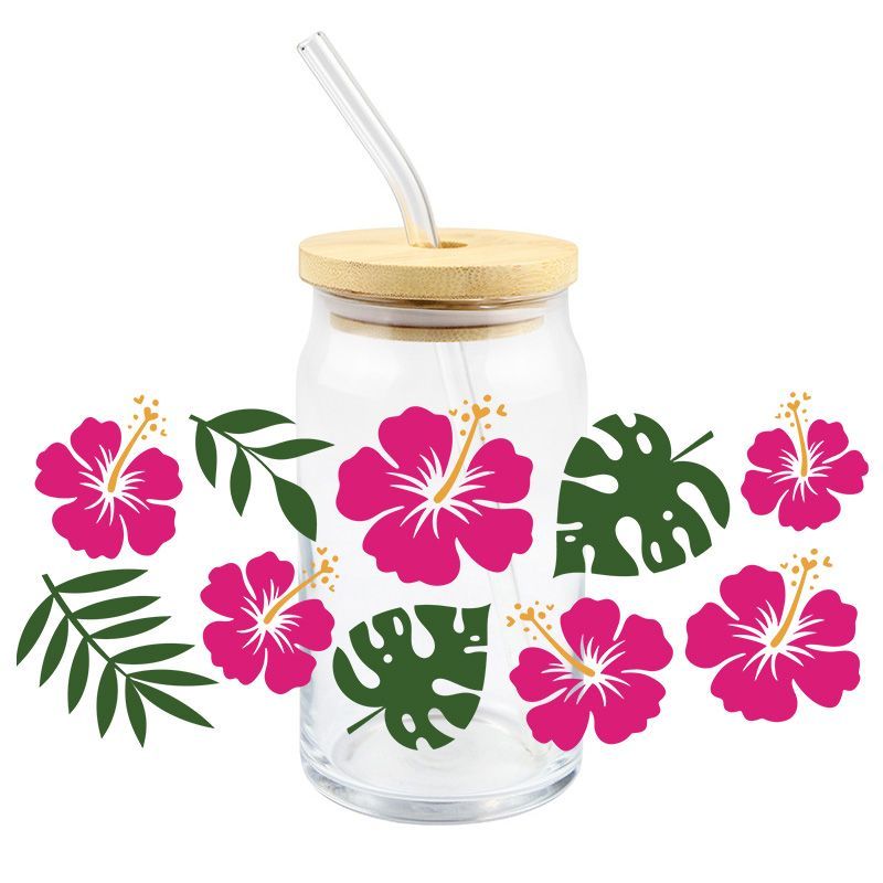 UVDTF CUP WRAP - Flower & Garden  #005