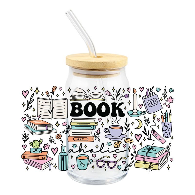 UVDTF CUP WRAP - Books  #014