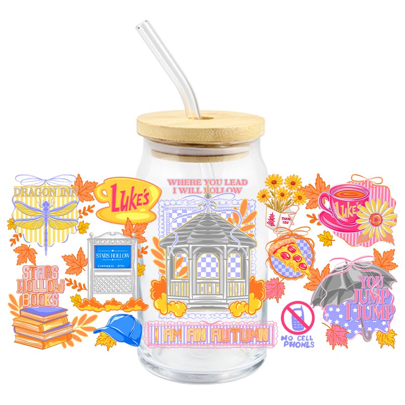 UVDTF CUP WRAP - Halloween & Fall  #336