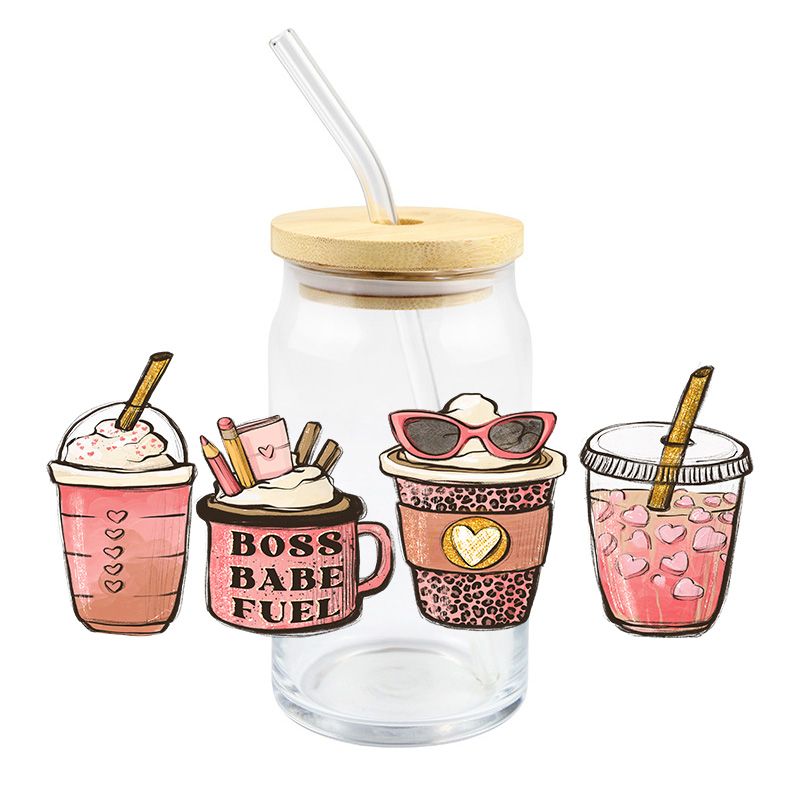 UVDTF CUP WRAP - Coffee & Tea  #002