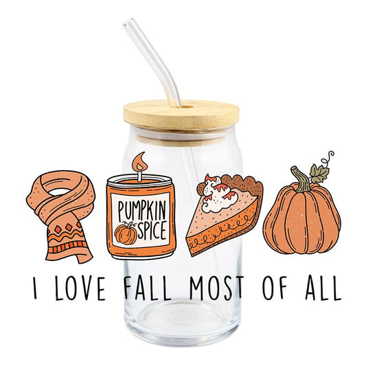 UVDTF CUP WRAP - Halloween & Fall  #037