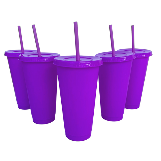 24oz Violet Cold Cups