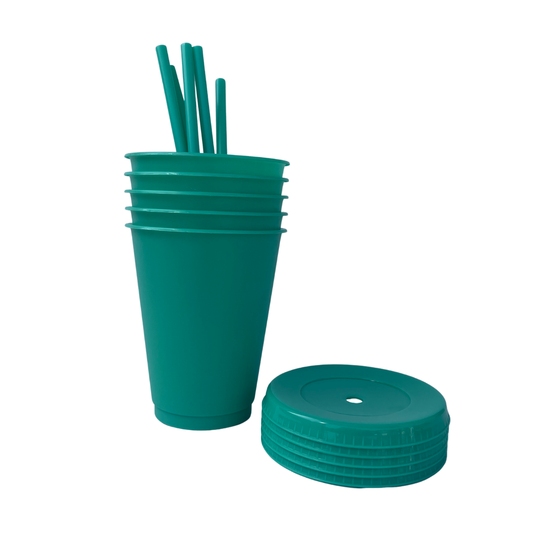 16oz Teal Cold Cups