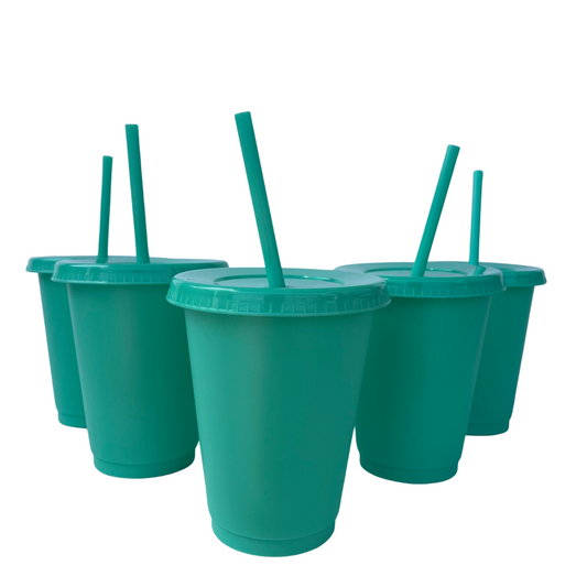 16oz Teal Cold Cups