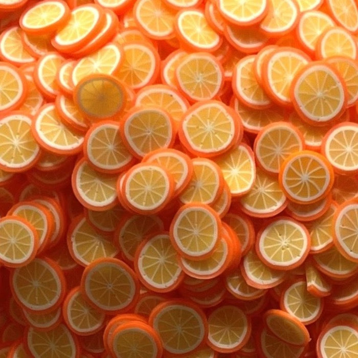 Orange Polymer Glitter