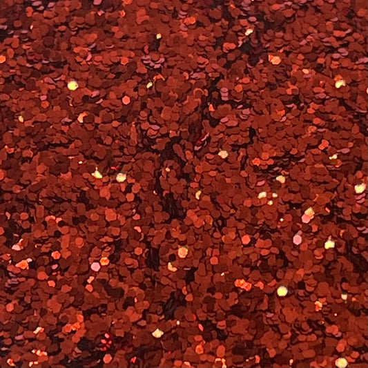 Warm Red Glitter Mix
